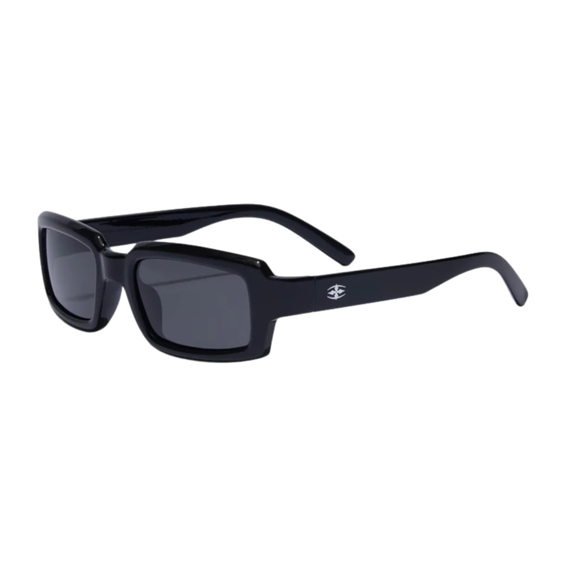 Ritual Vision Interceptor Polarised Sunglasses - Polished Black/Black Polarised - Square/Rectangular Sunglasses by Ritual Vision