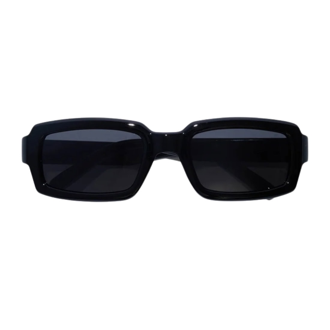 Ritual Vision Interceptor Polarised Sunglasses - Polished Black/Black Polarised - Square/Rectangular Sunglasses by Ritual Vision