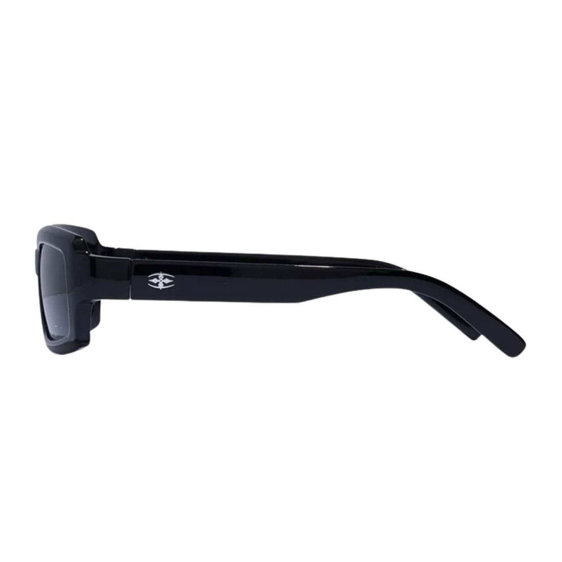 Ritual Vision Interceptor Polarised Sunglasses - Polished Black/Black Polarised - Square/Rectangular Sunglasses by Ritual Vision