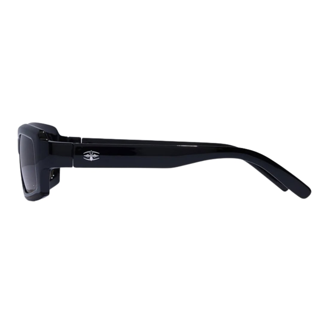 Ritual Vision Interceptor Sunglasses - Polished Black/Amber Fade - Square/Rectangular Sunglasses by Ritual Vision