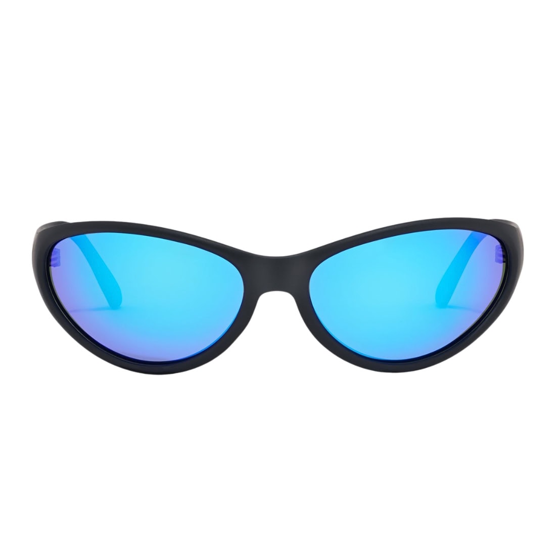 Ritual Vision Morphine Sunglasses - Matte Black/Blue Reflective Polarised