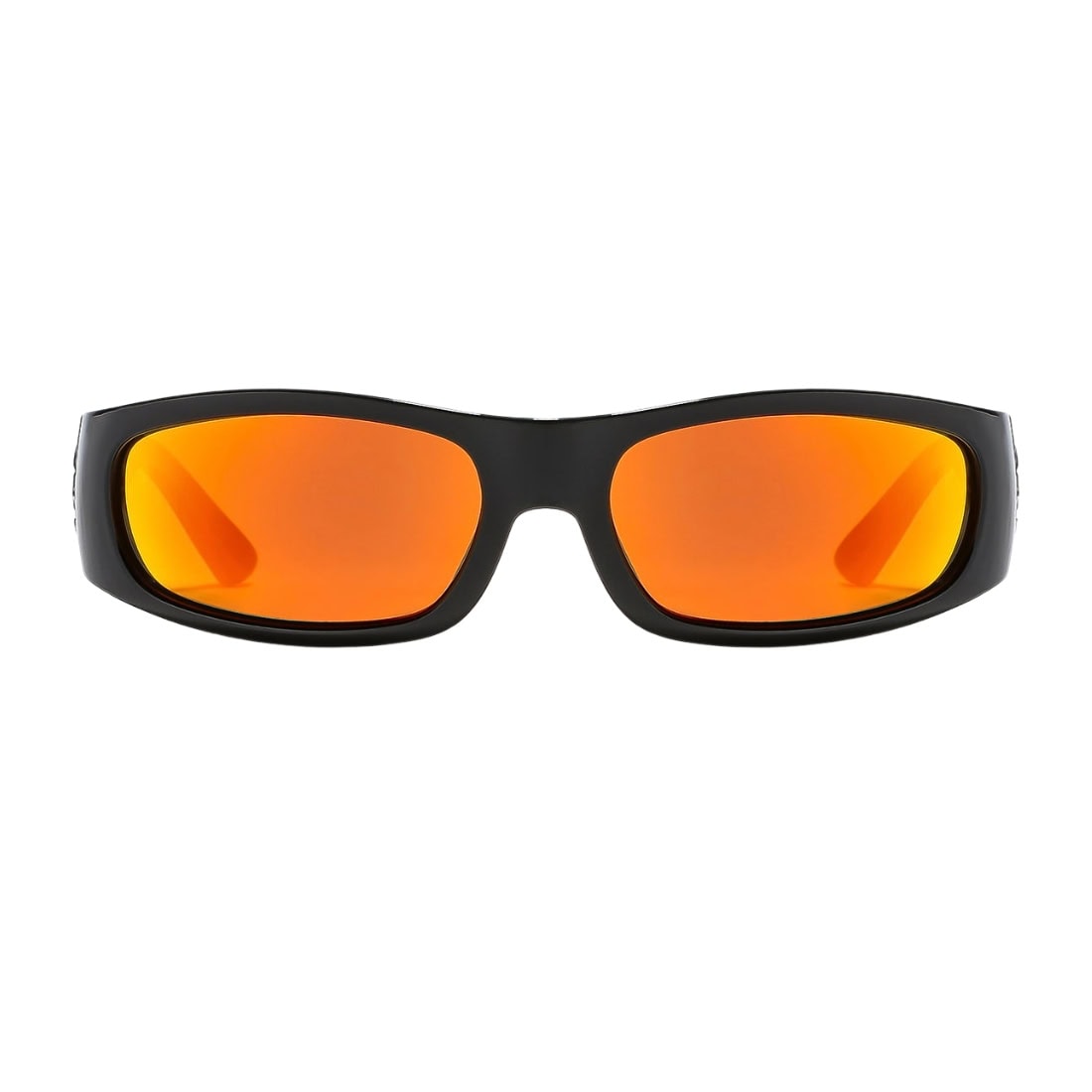 Ritual Vision Parasite Polarised Sunglasses - Black/Orange Reflective Polarised