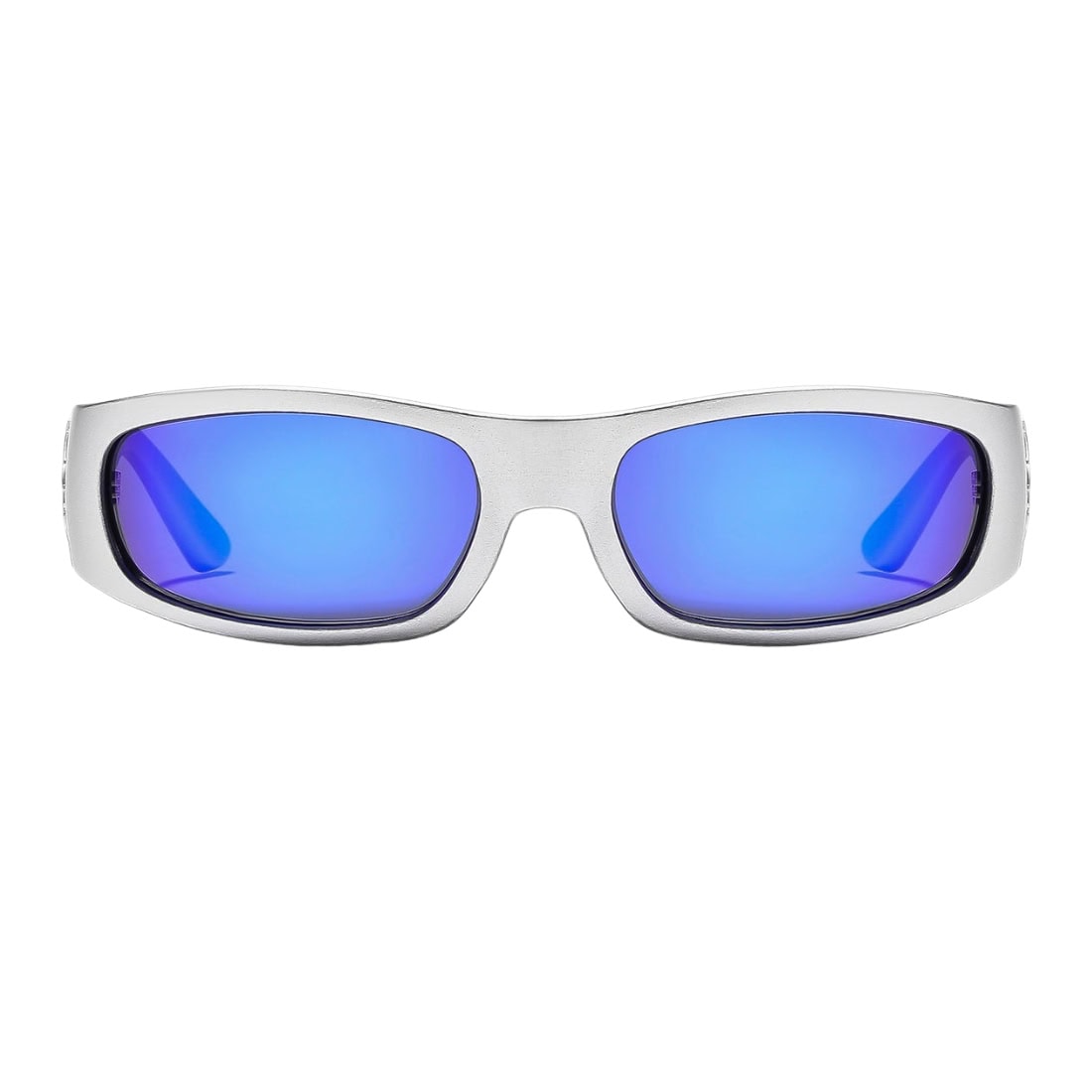 Ritual Vision Parasite Polarised Sunglasses - Matte Chrome/Blue Reflective Polarised