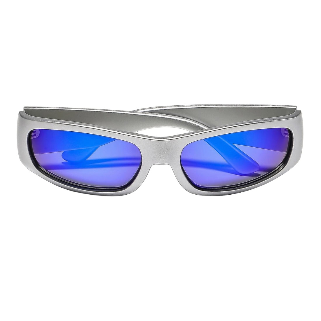 Ritual Vision Parasite Polarised Sunglasses - Matte Chrome/Blue Reflective Polarised