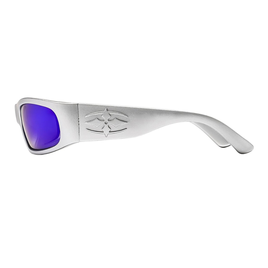 Ritual Vision Parasite Polarised Sunglasses - Matte Chrome/Blue Reflective Polarised