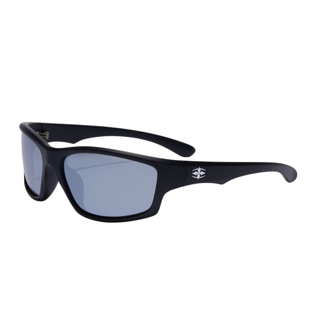Ritual Vision Teenage Zero Polarised Sunglasses - Matte Black/Silver Grey Polarised - Wrap Around Sunglasses by Ritual Vision