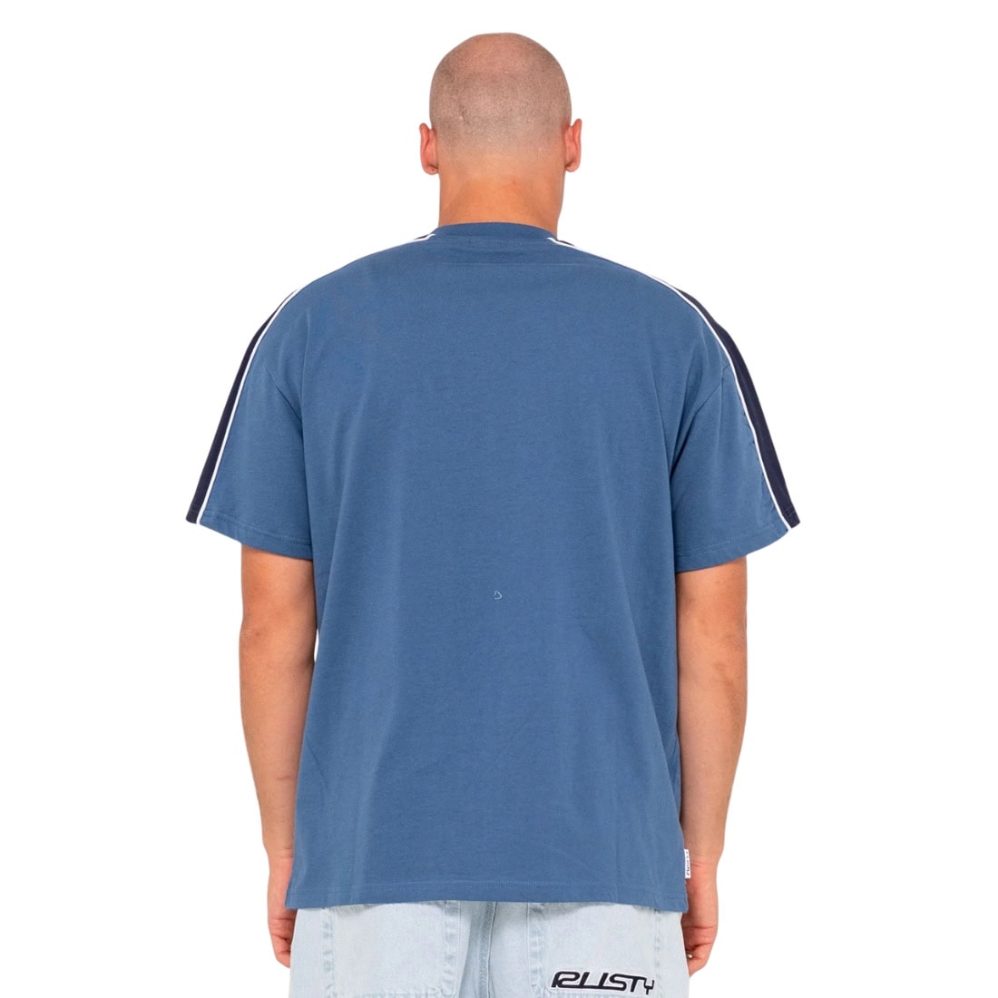 Rusty Alonso T-Shirt - China Blue - Mens Graphic T-Shirt by Rusty