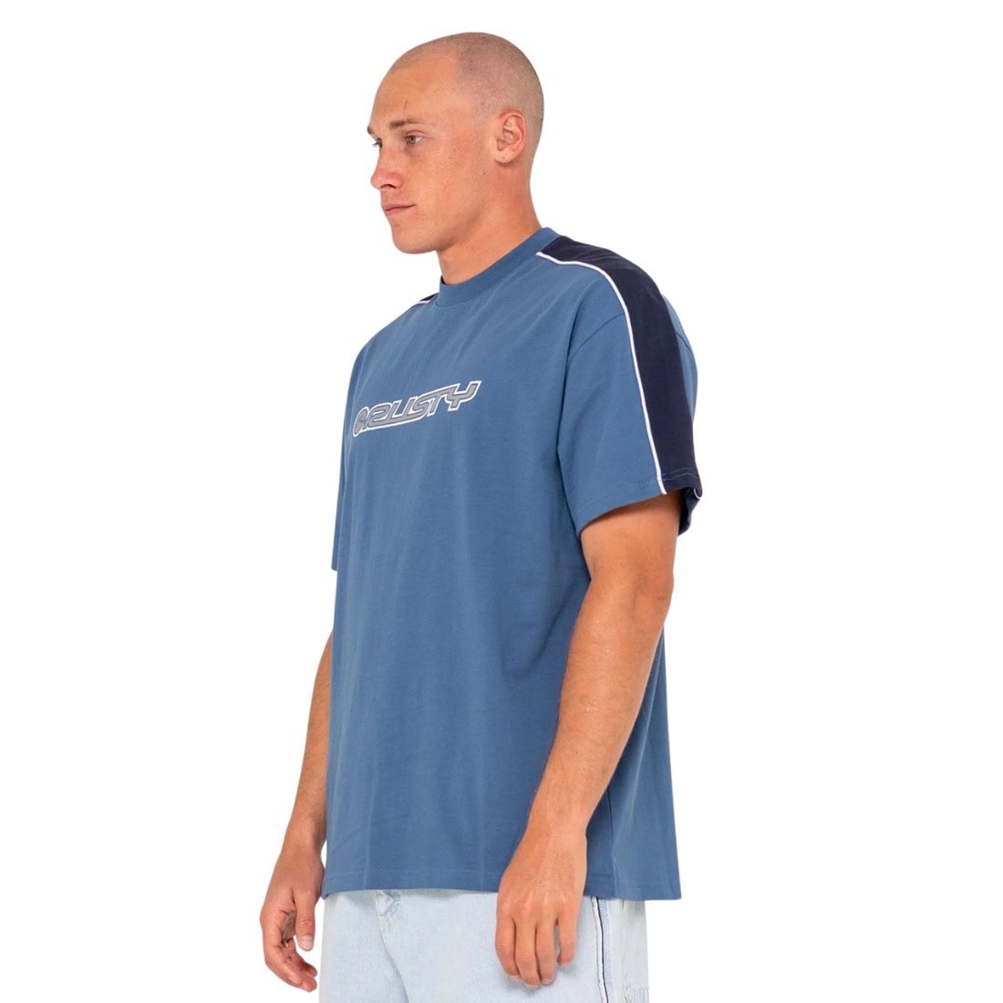 Rusty Alonso T-Shirt - China Blue - Mens Graphic T-Shirt by Rusty