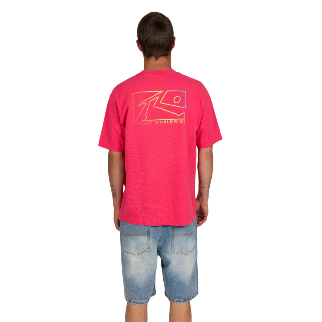 Rusty Boxed Out T-Shirt - Paradise - Mens Graphic T-Shirt by Rusty