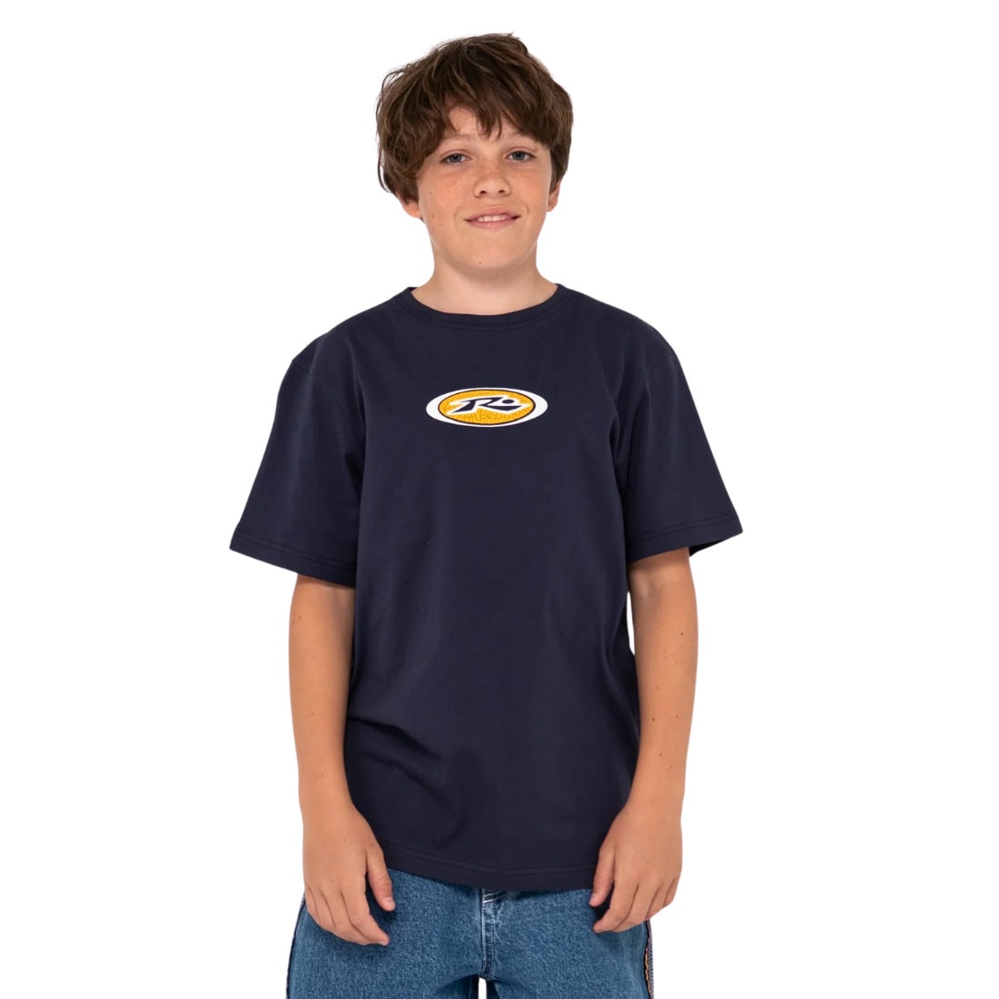 Rusty Boys Irie Eye T-Shirt - Navy - Boys Surf Brand T-Shirt by Rusty