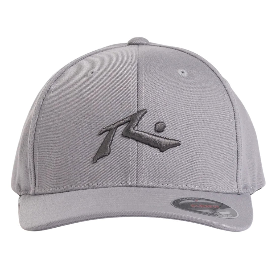 Rusty Chronic 4 Flexfit Cap - Frost Grey - Baseball Cap by Rusty One Size