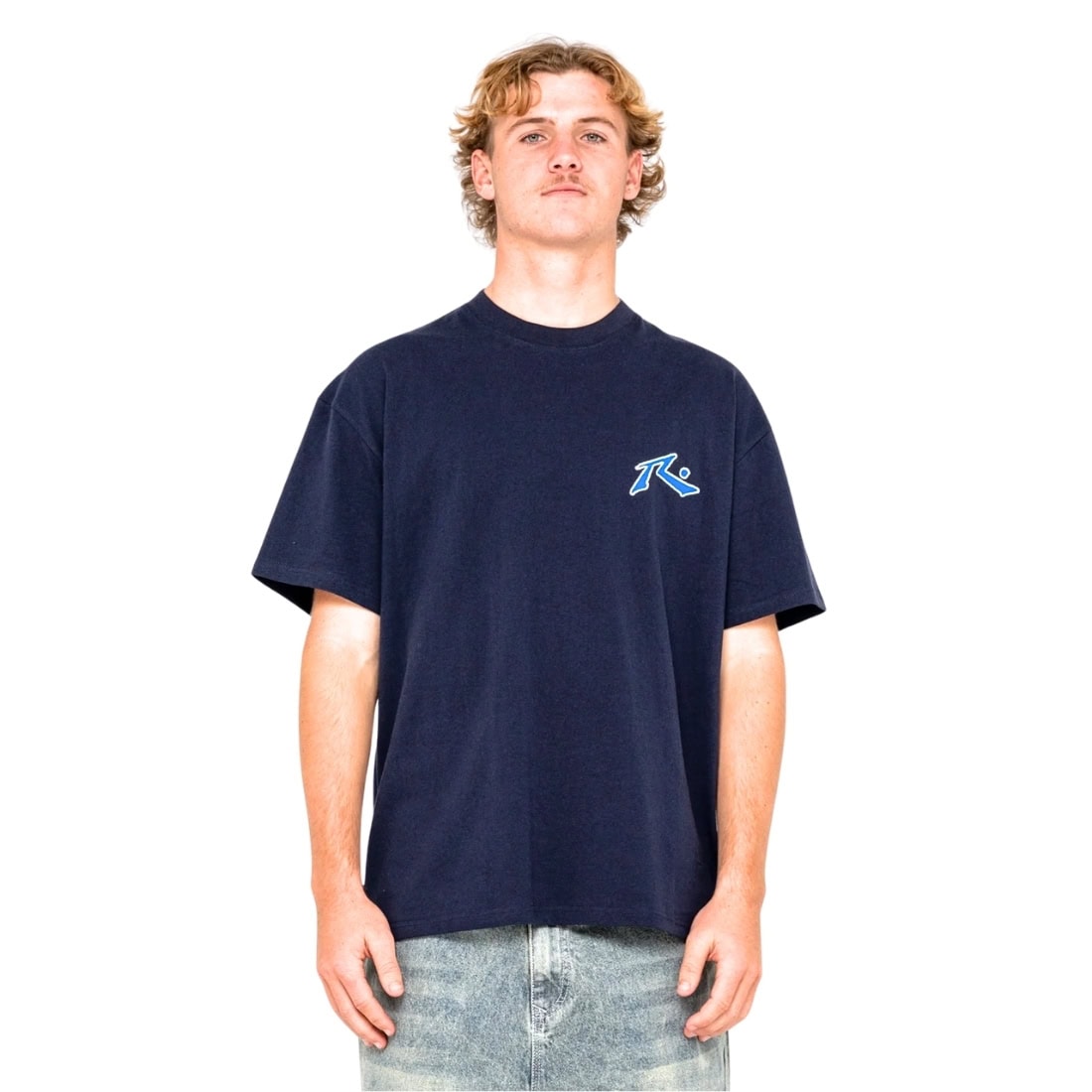 Rusty Competition 2.0 Tee - Navy Blue - Mens Graphic T-Shirt by Rusty