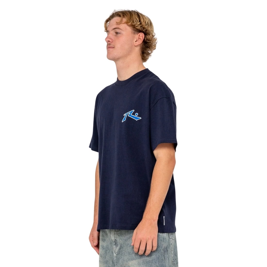 Rusty Competition 2.0 Tee - Navy Blue - Mens Graphic T-Shirt by Rusty