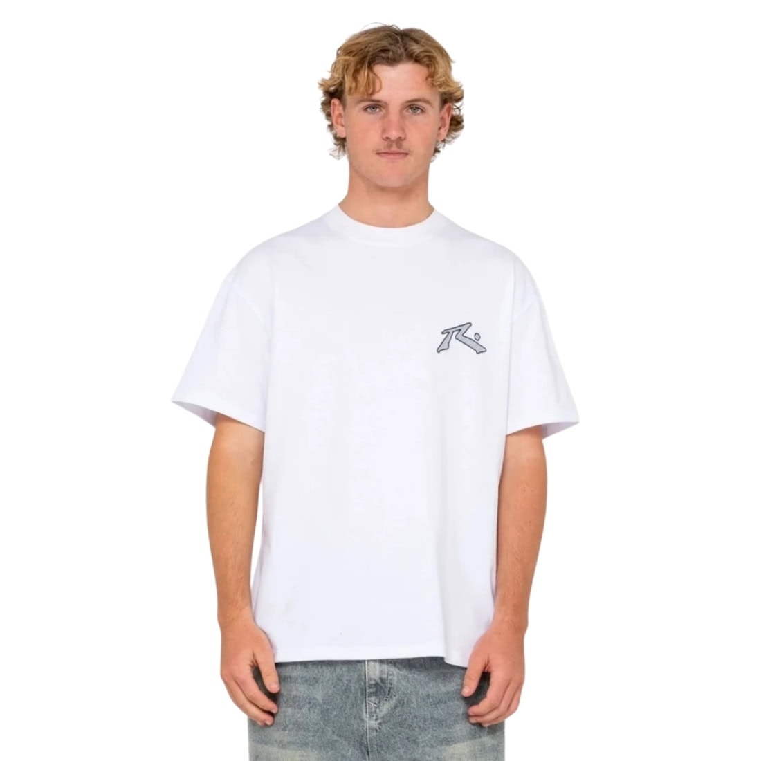 Rusty Competition 2.0 Tee - White - Mens Graphic T-Shirt by Rusty