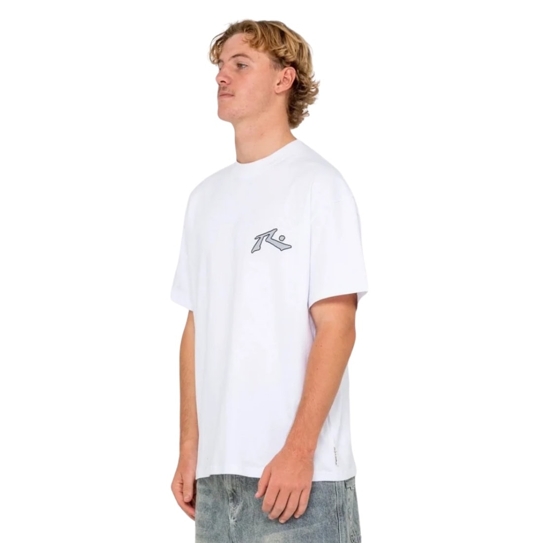 Rusty Competition 2.0 Tee - White - Mens Graphic T-Shirt by Rusty