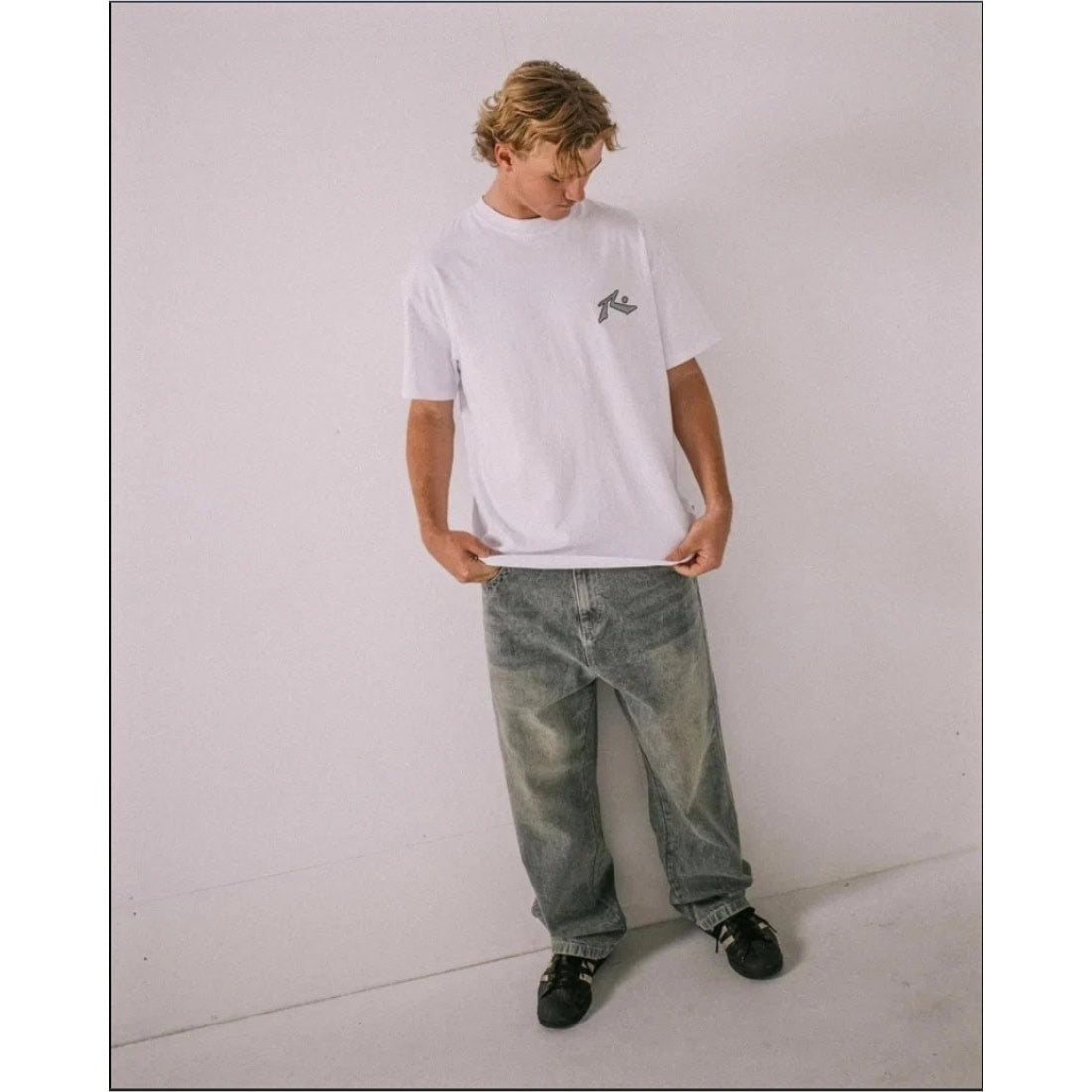 Rusty Competition 2.0 Tee - White - Mens Graphic T-Shirt by Rusty