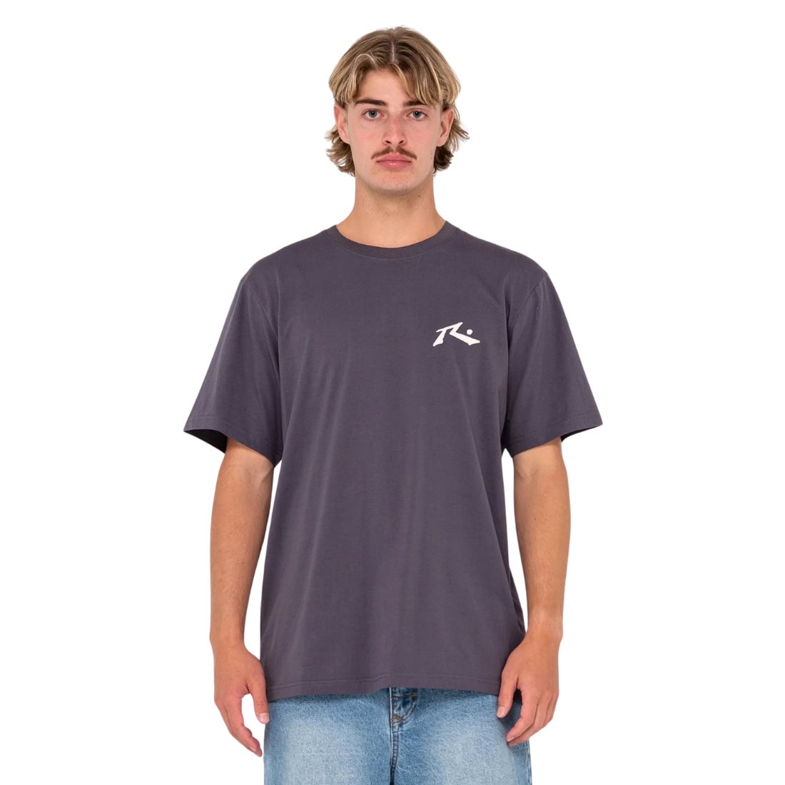 Rusty Competition T-Shirt - Coal - Mens Surf Brand T-Shirt by Rusty