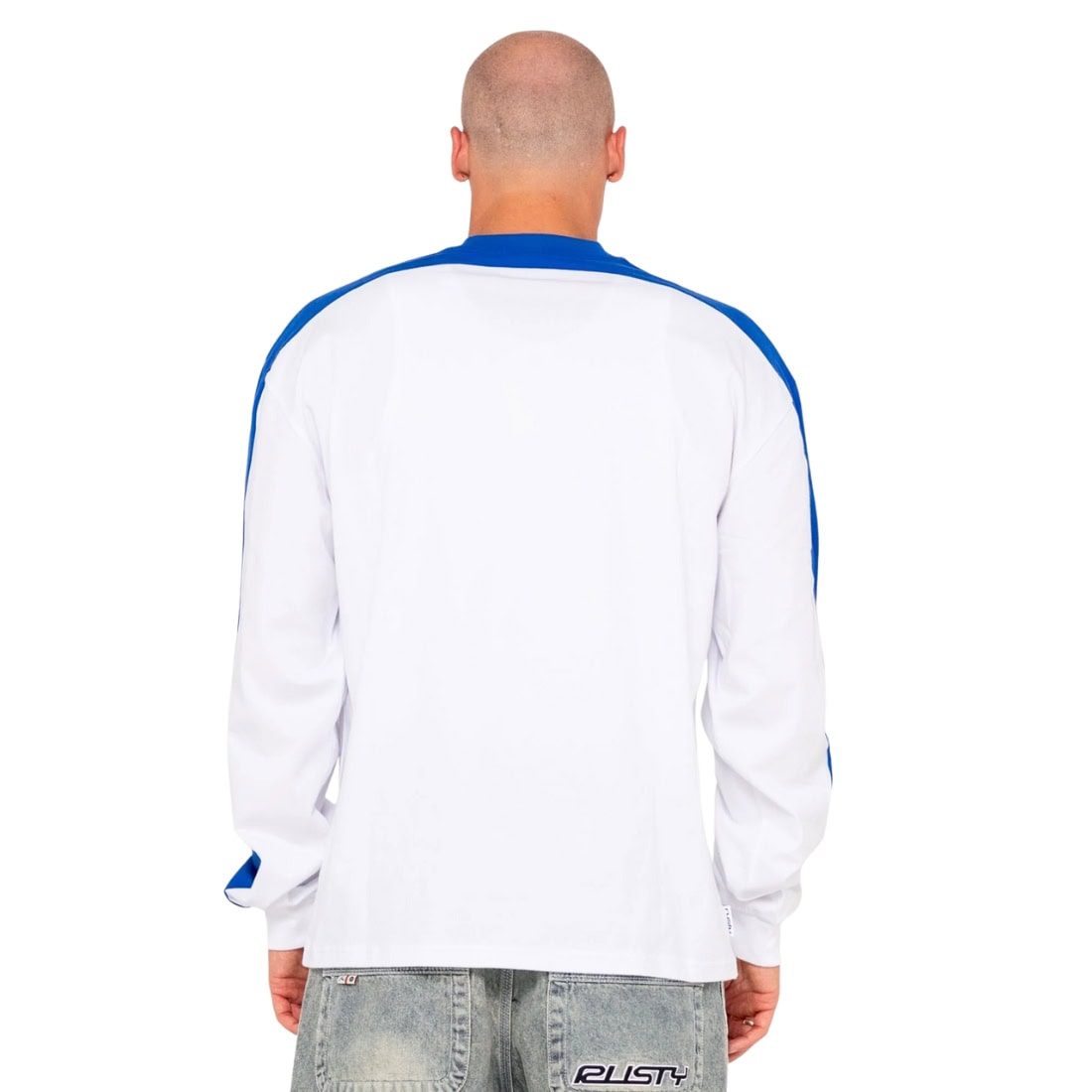 Rusty Dogtown Longsleeve T-Shirt - White 2 - Mens Graphic T-Shirt by Rusty