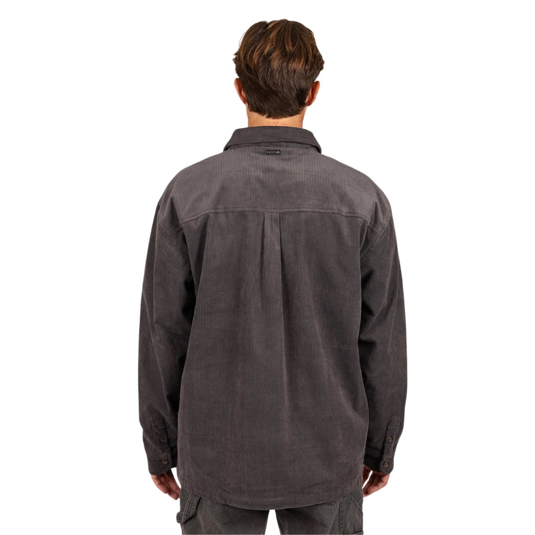 Rusty Explorer Corduroy Jacket - Charcoal - Mens Casual Jacket by Rusty