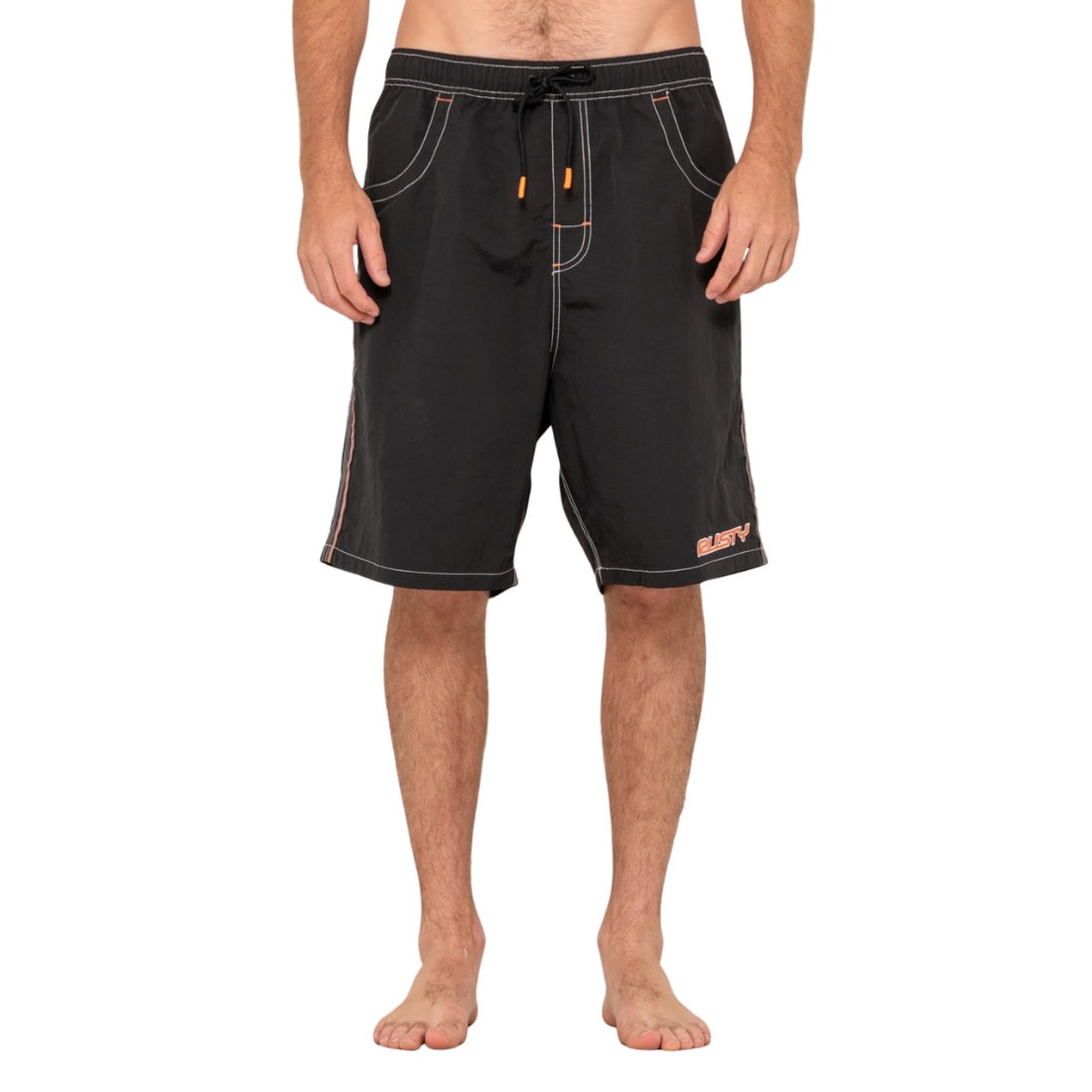 Rusty Flip Daddy Boardshorts - Black 2 - Mens Boardshorts by Rusty