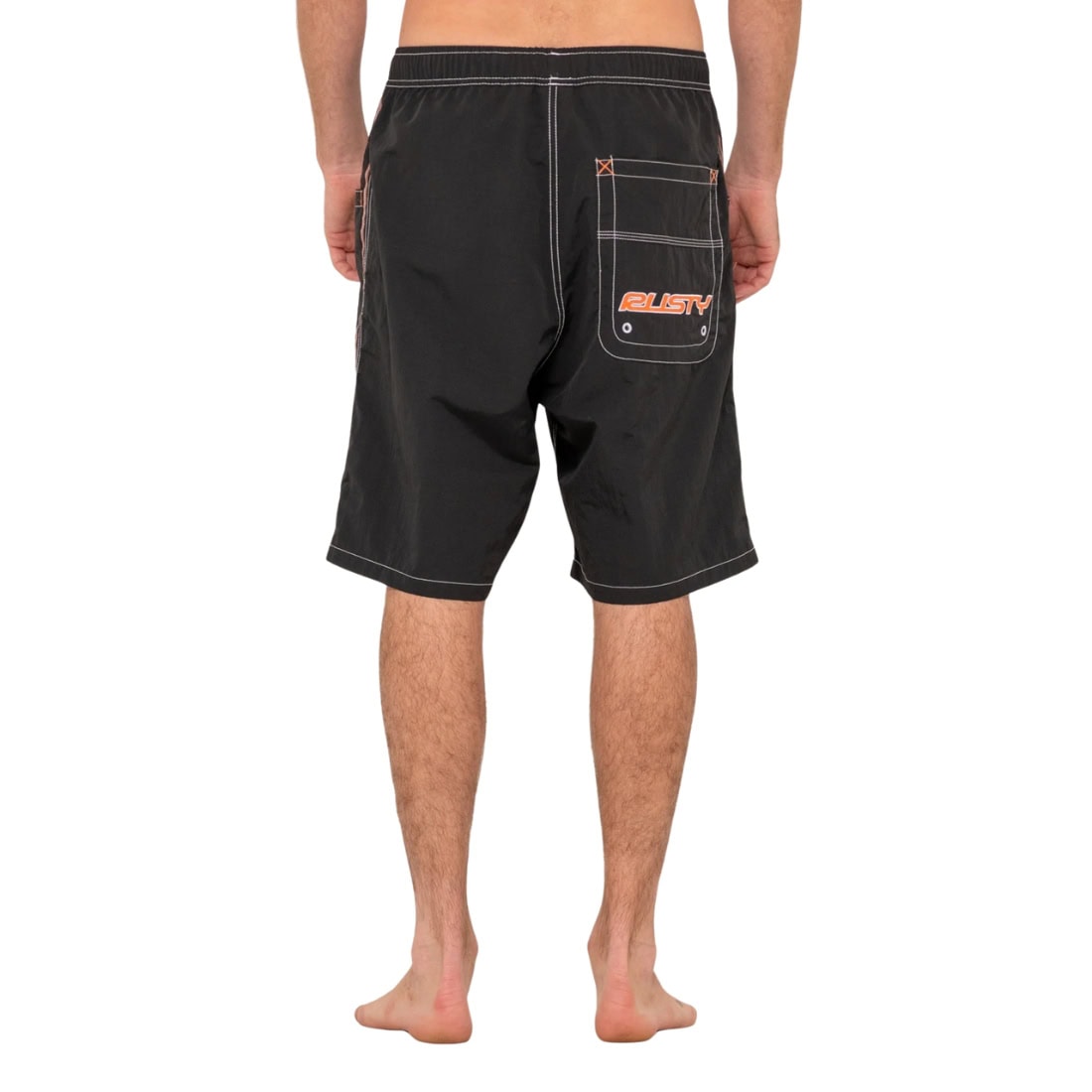 Rusty Flip Daddy Boardshorts - Black 2 - Mens Boardshorts by Rusty