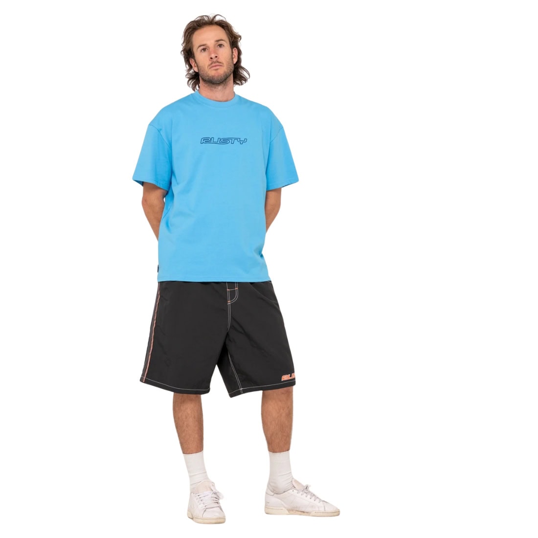 Rusty Flip Daddy Boardshorts - Black 2 - Mens Boardshorts by Rusty