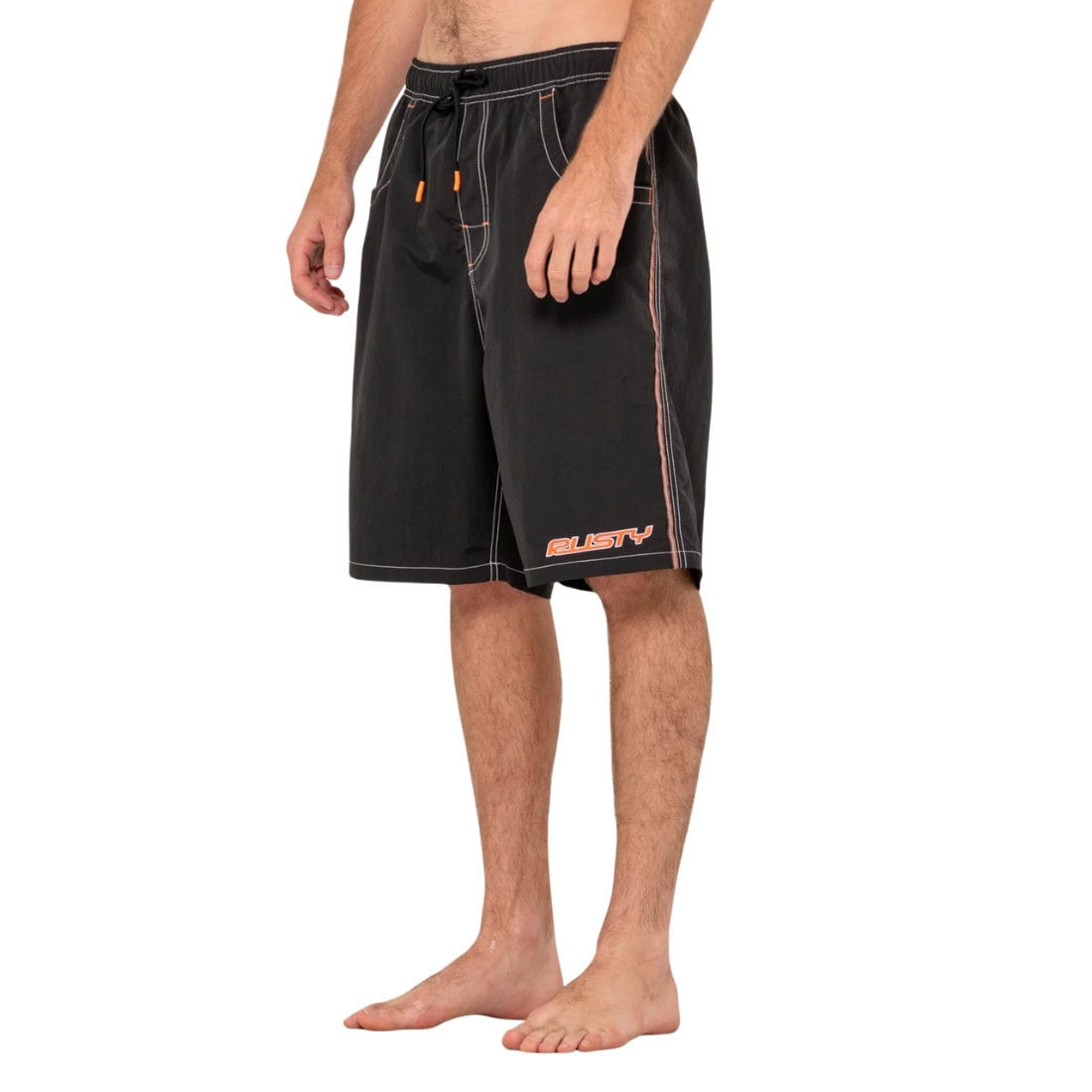 Rusty Flip Daddy Boardshorts - Black 2 - Mens Boardshorts by Rusty