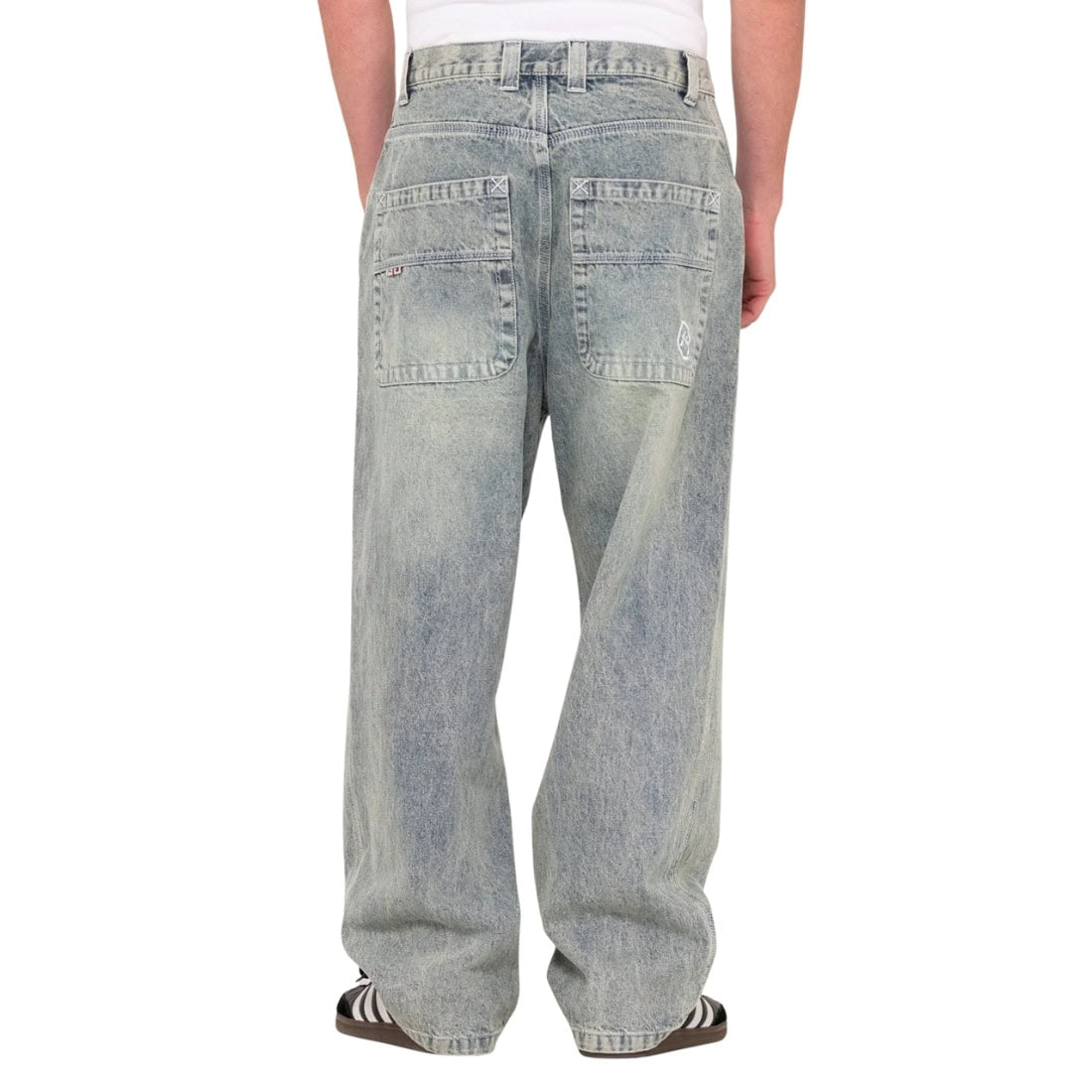 Rusty Flip Daddy Tapeless Jean - Dirty Dawg - Mens Relaxed/Loose Denim Jeans by Rusty