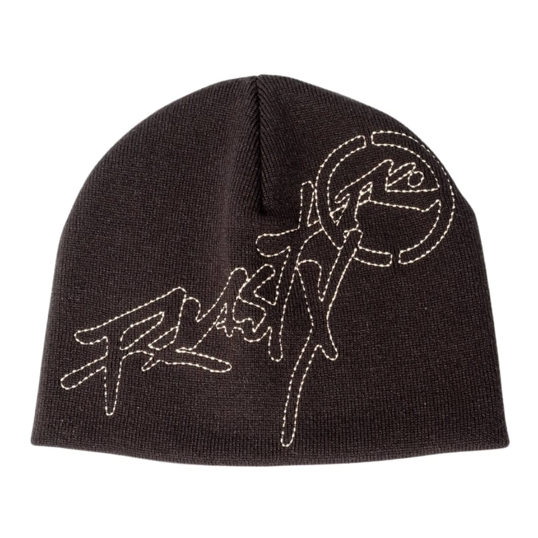 Rusty Hoodus Beanie - Reflective/Black - Basic Beanie by Rusty