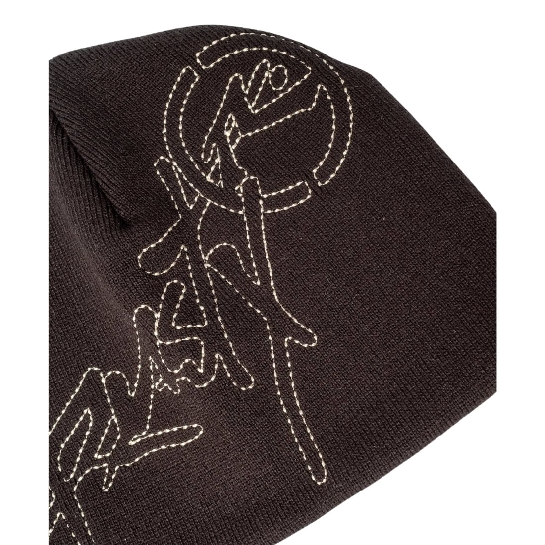 Rusty Hoodus Beanie - Reflective/Black - Basic Beanie by Rusty