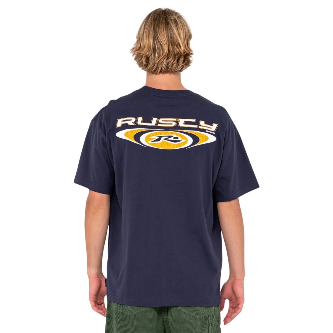 Rusty Irie Eye T-Shirt - Navy - Mens Surf Brand T-Shirt by Rusty