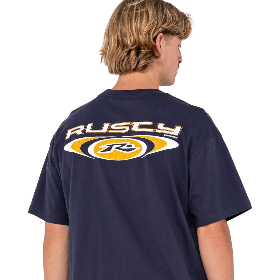 Rusty Irie Eye T-Shirt - Navy - Mens Surf Brand T-Shirt by Rusty