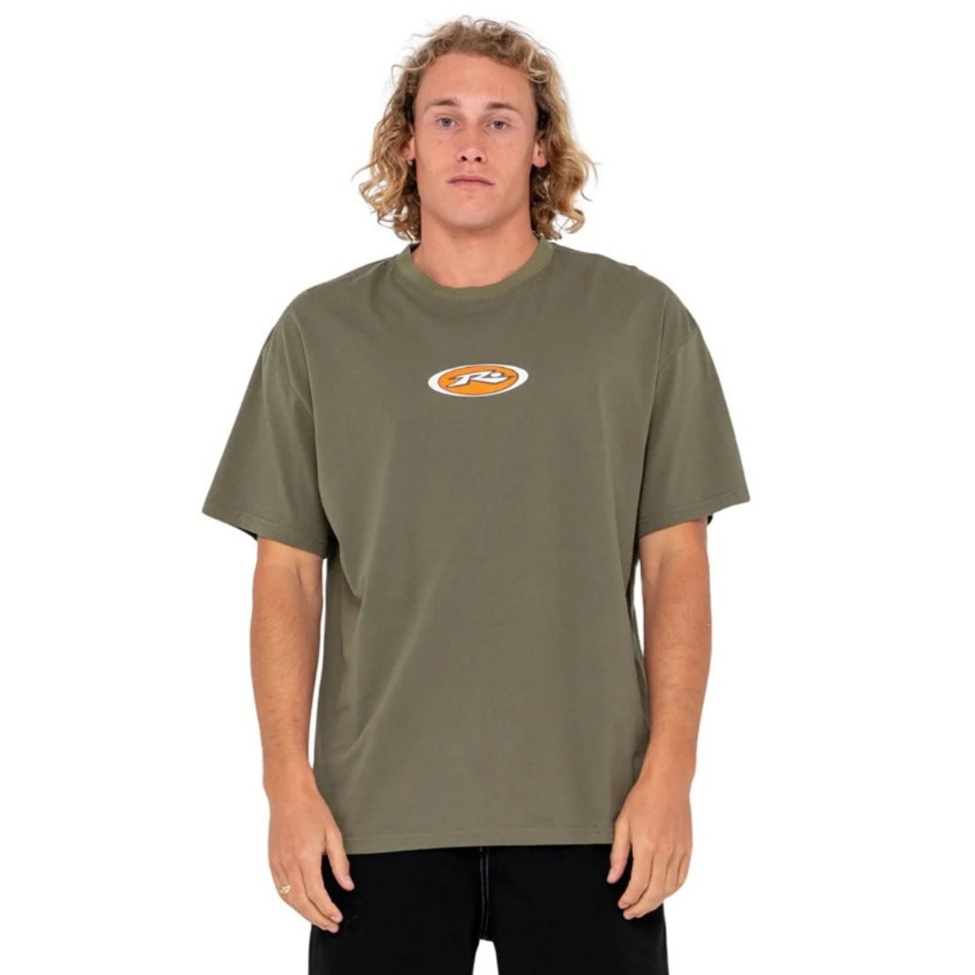 Rusty Irie Eye T-Shirt - Savanna - Mens Surf Brand T-Shirt by Rusty