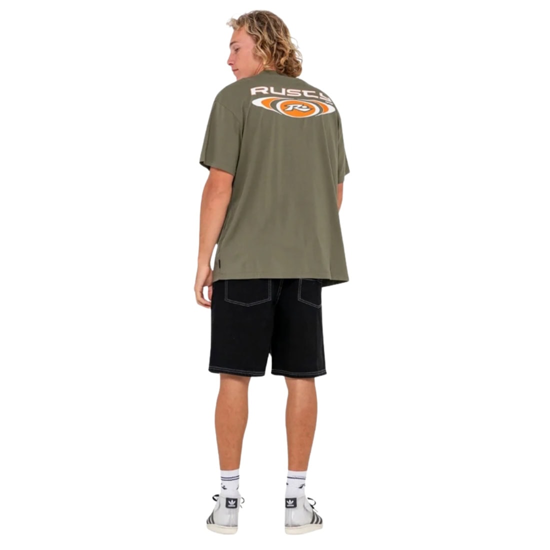 Rusty Irie Eye T-Shirt - Savanna - Mens Surf Brand T-Shirt by Rusty