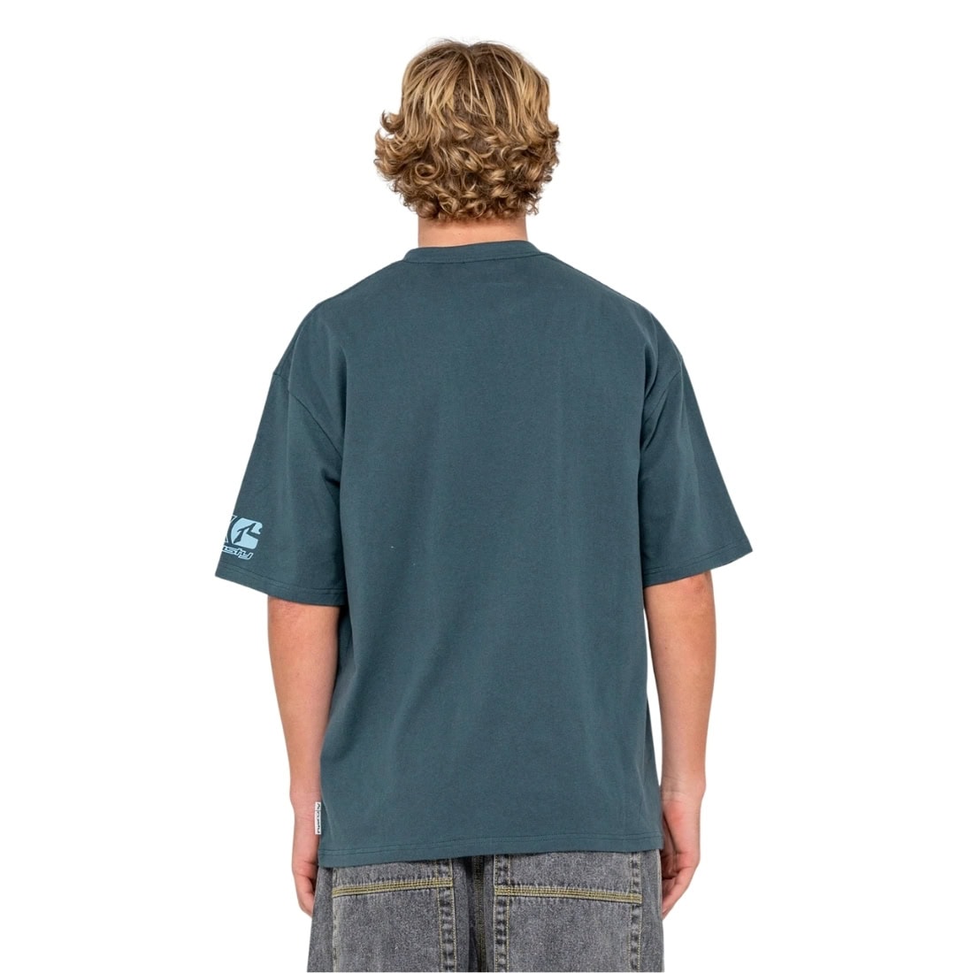 Rusty Jetsetter Tee - Deep Teal - Mens Graphic T-Shirt by Rusty