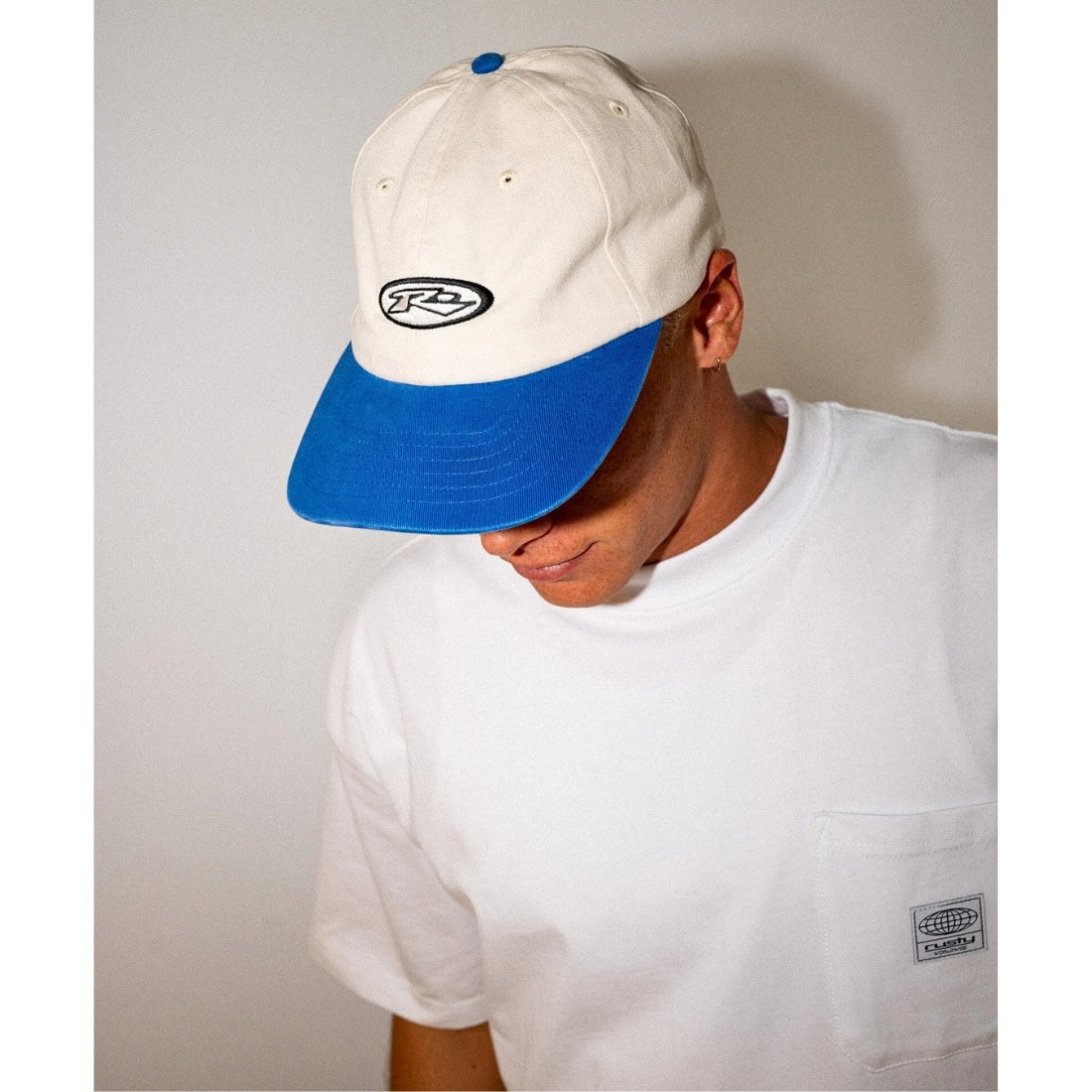 Rusty Kick Flip Dad Cap - Marazine Blue - Strapback Cap by Rusty One Size