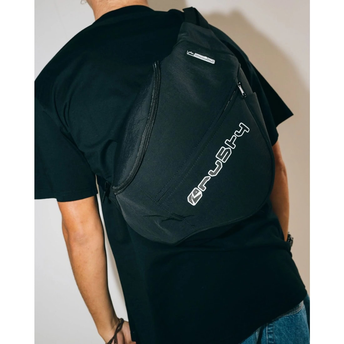 Rusty Nanobot Sling Bag - Black - Bum Bag by Rusty One Size