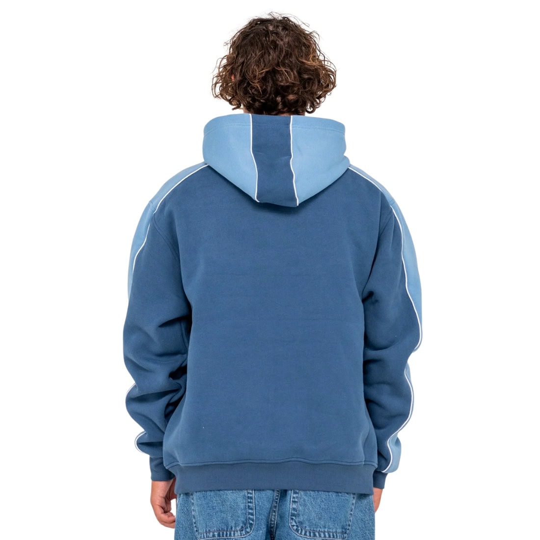 Rusty Panela Anderson Hooded Fleece - Atlantic Blue - Mens Pullover Hoodie by Rusty