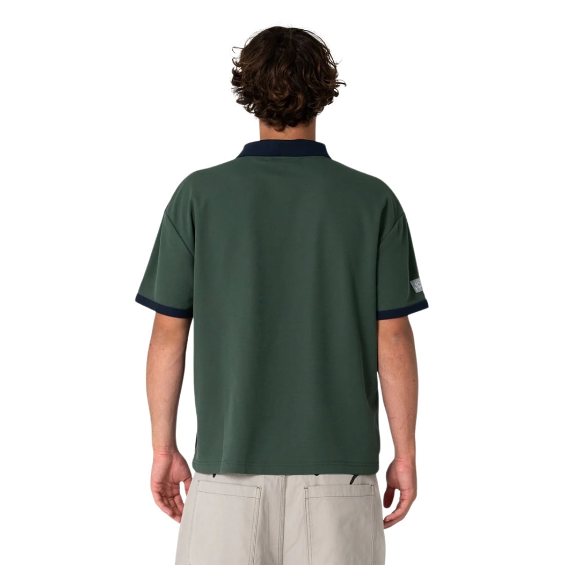 Rusty Pop Top Short Sleeve Polo Shirt - Green Gables - Mens Polo Shirt by Rusty