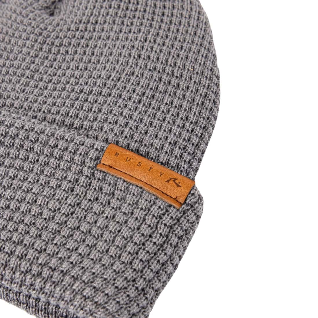 Rusty Ramble Thinsulate Recycled Beanie - Gull - Fold Beanie by Rusty