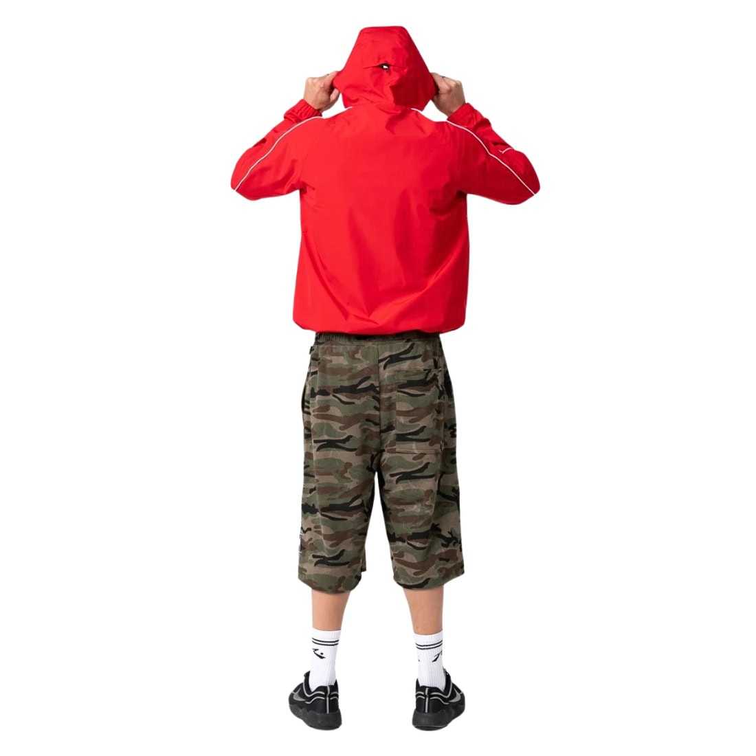Rusty Scyther Jacket - Vintage Red - Mens Windbreaker/Rain Jacket by Rusty