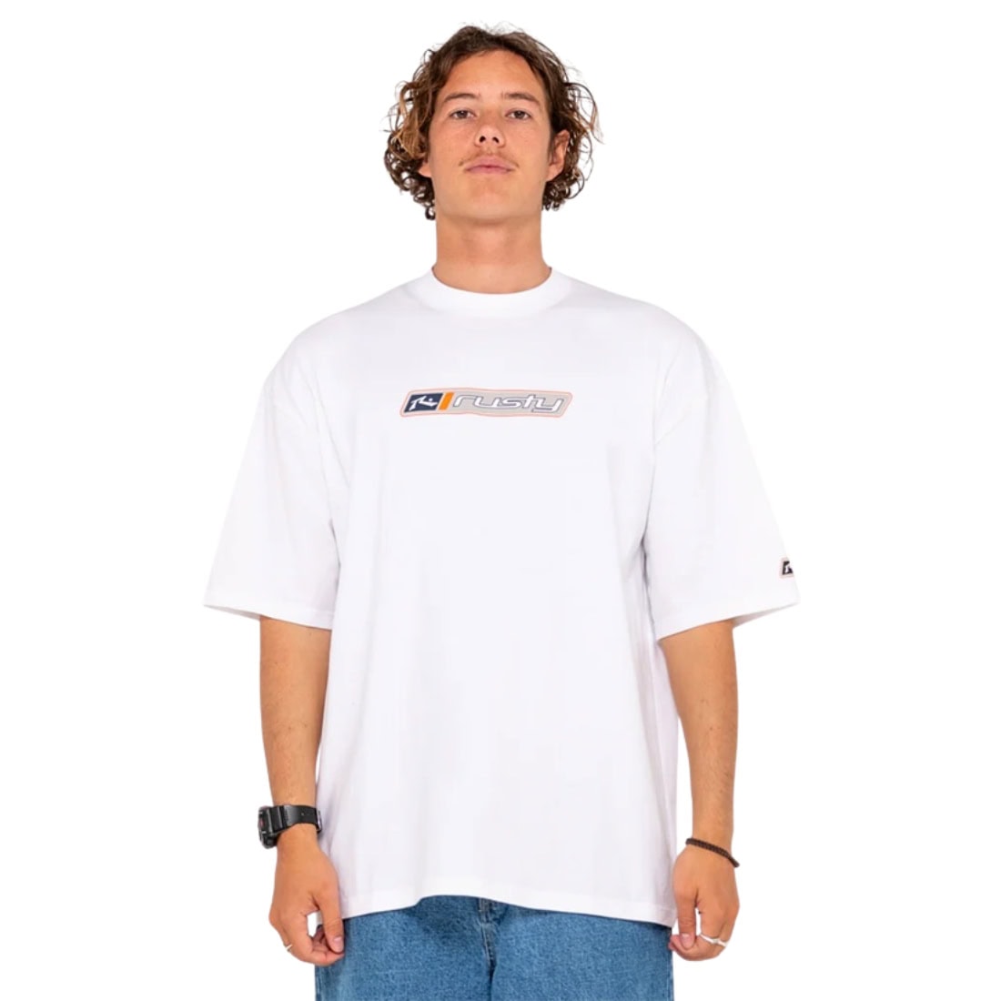 Rusty Shifter T-Shirt - White - Mens Surf Brand T-Shirt by Rusty