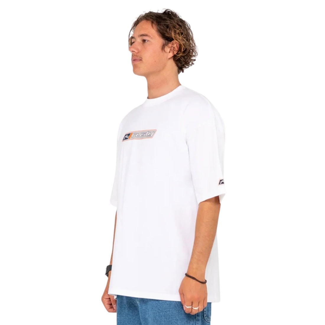 Rusty Shifter T-Shirt - White - Mens Surf Brand T-Shirt by Rusty