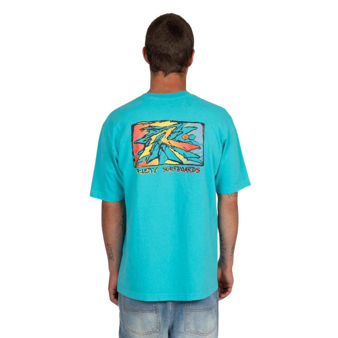 Rusty Splinter T-Shirt - Ipanema - Mens Graphic T-Shirt by Rusty