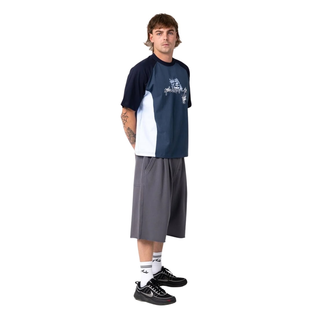Rusty Splish Splash T-Shirt - China Blue - Mens Graphic T-Shirt by Rusty