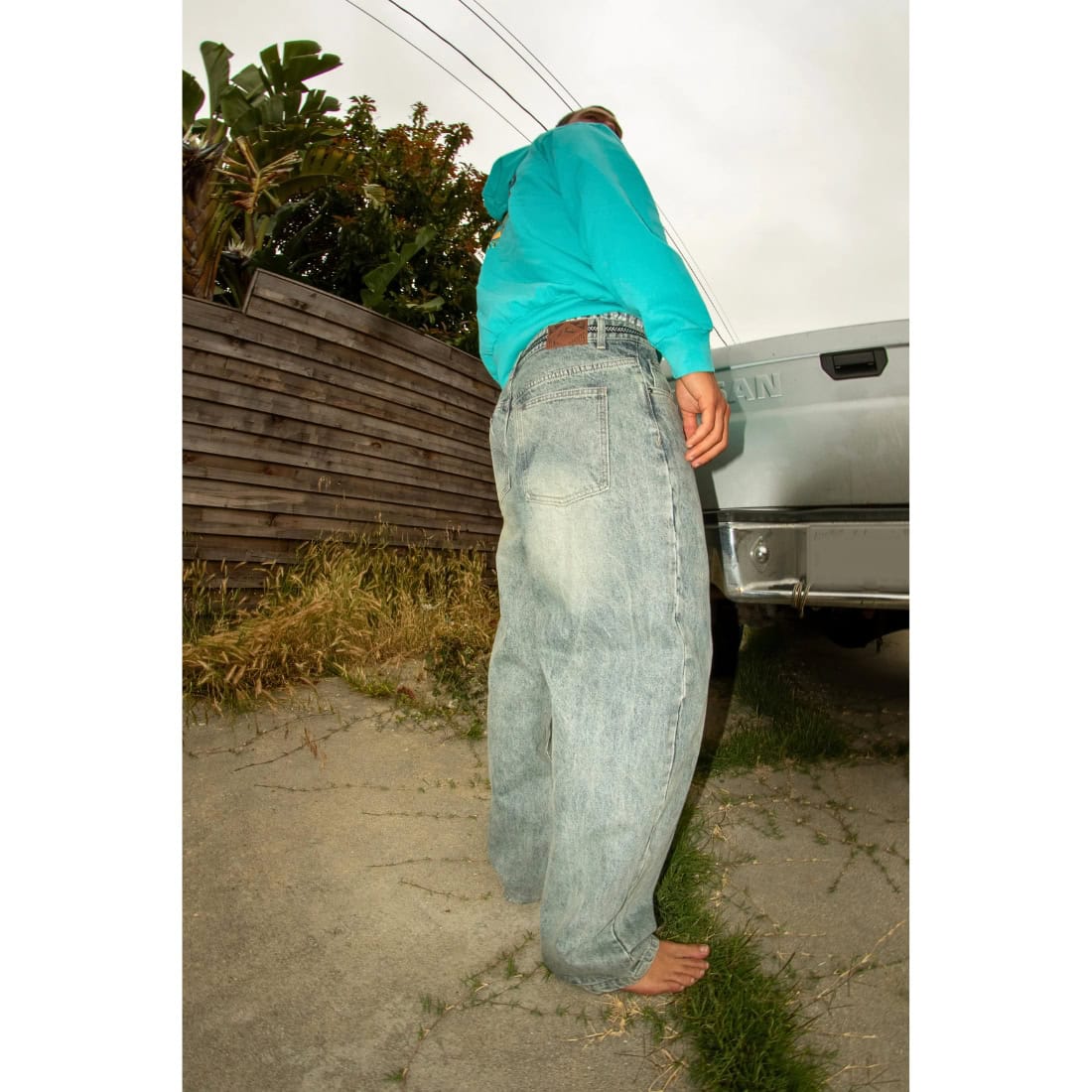 Rusty Tides Denim Pant - Dirty - Mens Relaxed/Loose Denim Jeans by Rusty