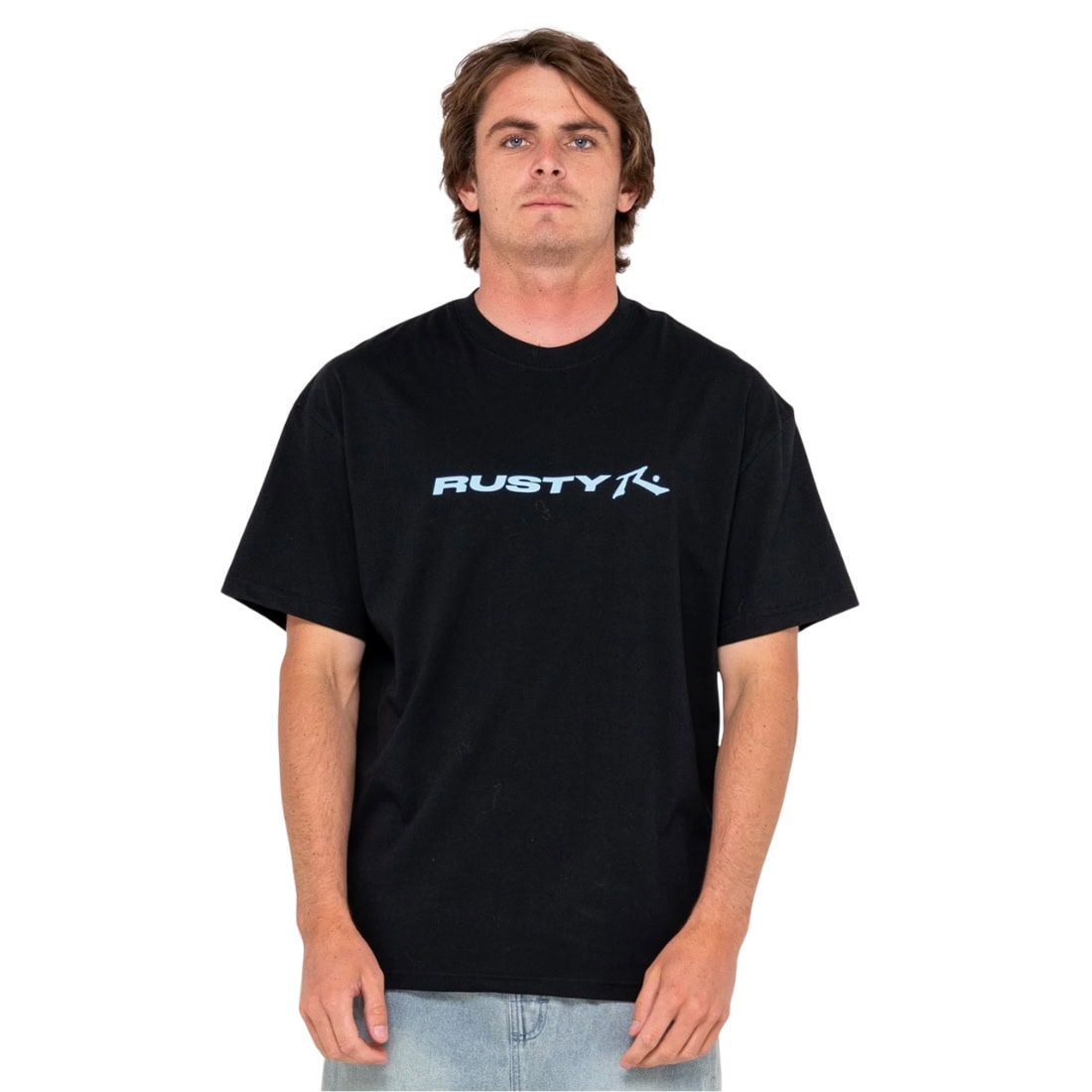Rusty Vital Rusty T-Shirt - Black - Mens Graphic T-Shirt by Rusty