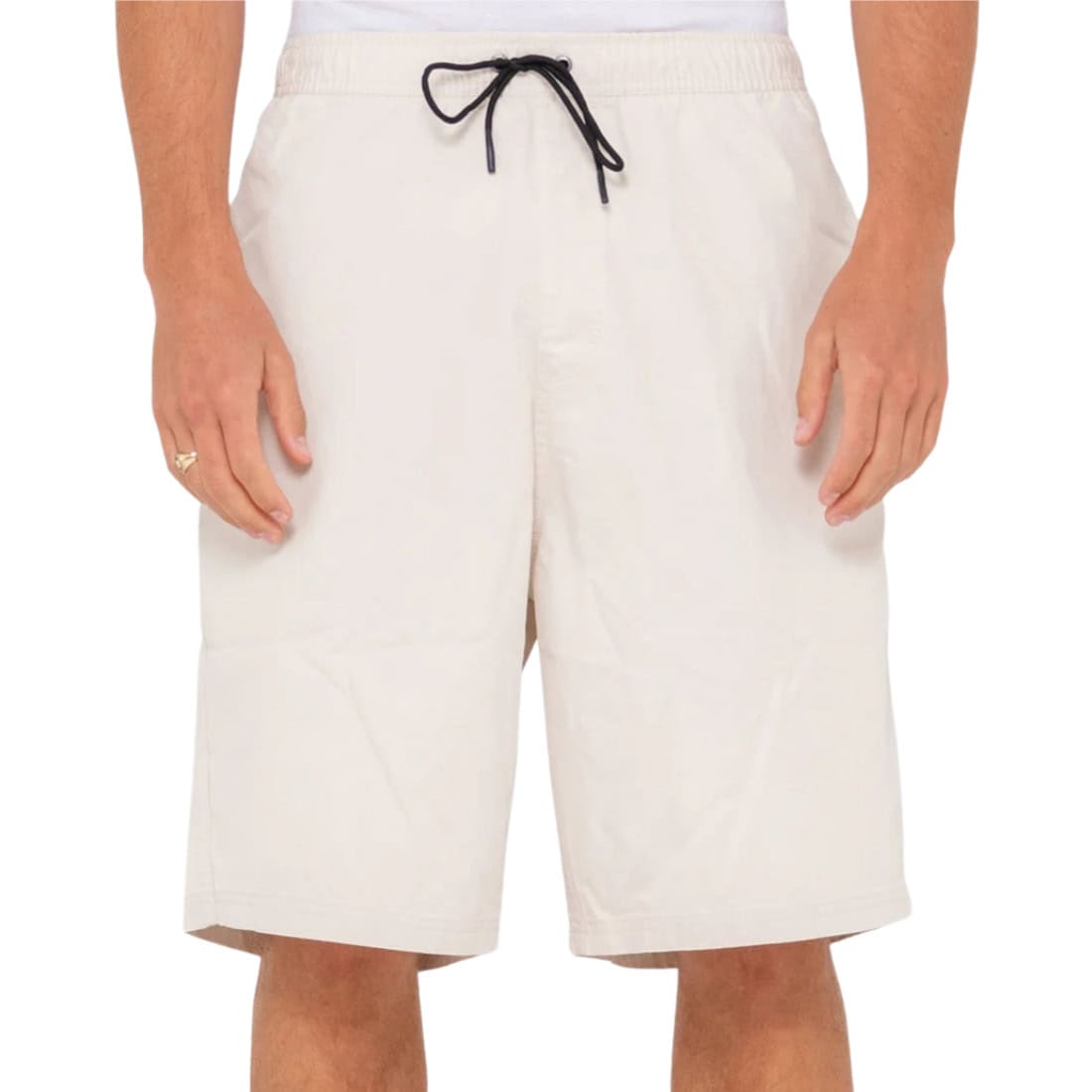 Rusty Wear Eva Elastic Shorts - Oatmeal - Mens Walk Shorts by Rusty