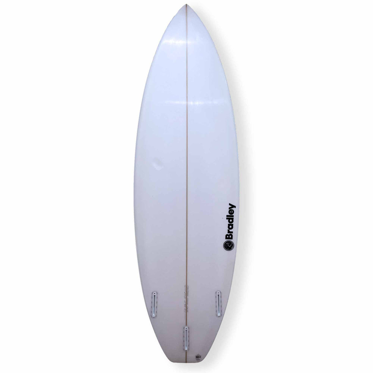 Bradley 6'0 Onya Second Hand Shortboard 33.4L - White - Second Hand Shortboard by Bradley 6ft 0