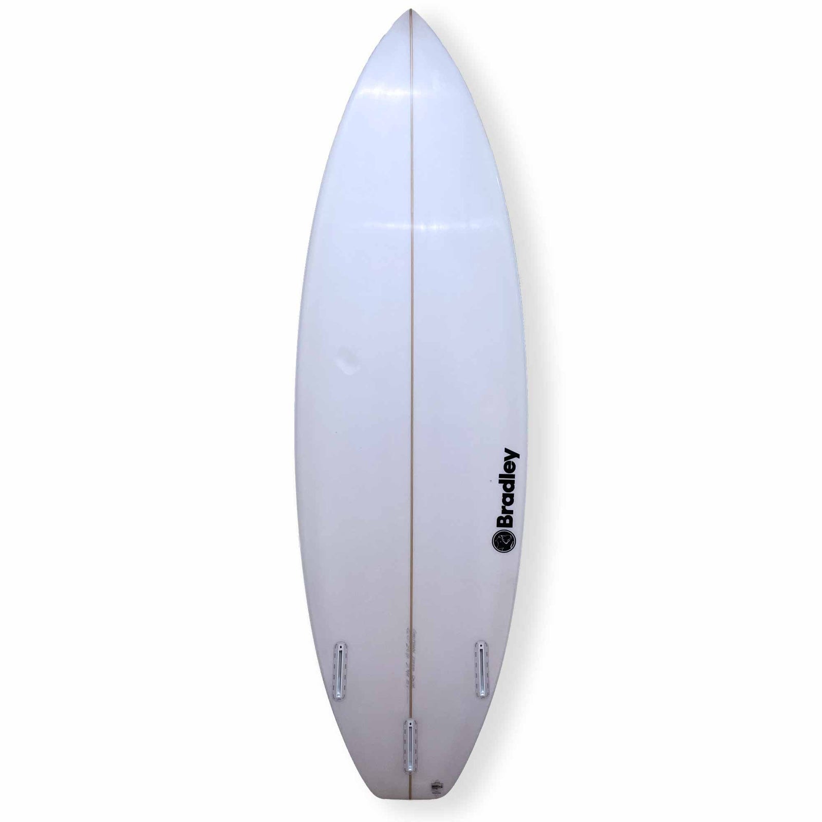 Bradley 6'0 Onya Second Hand Shortboard 33.4L - White - Second Hand Shortboard by Bradley 6ft 0